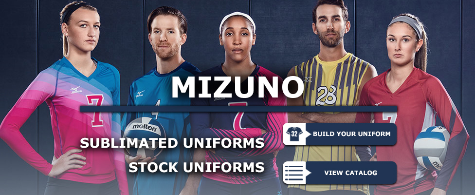 Mizuno Custom Sublimated Long Sleeve Volleyball Jersey