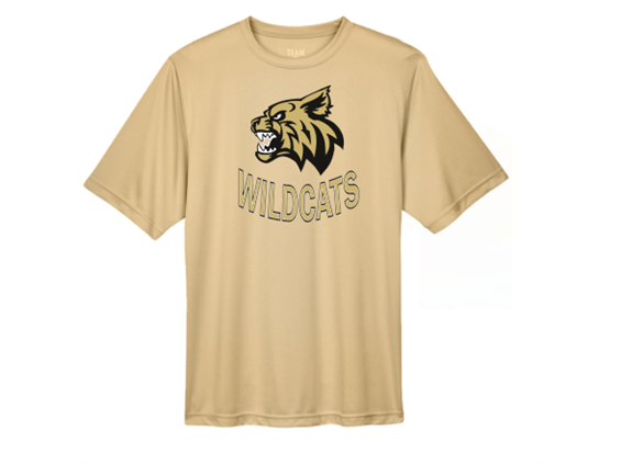 vegas gold dri fit shirt