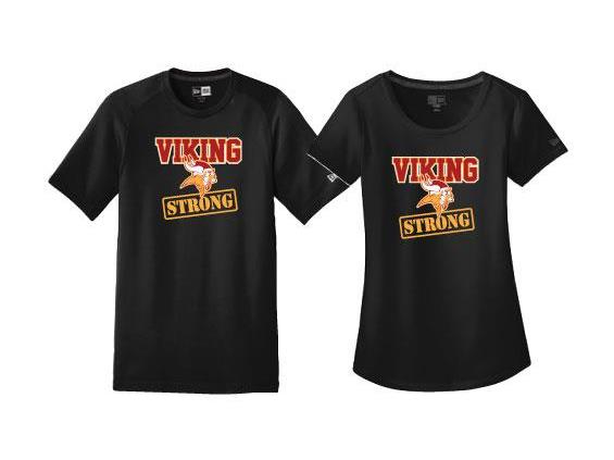 VHS New Era SS Tee - Viking Strong Logo