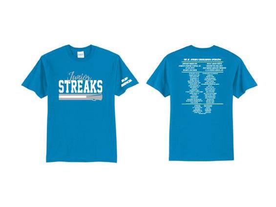 Jr Streaks Cheer Sponsor Shirt