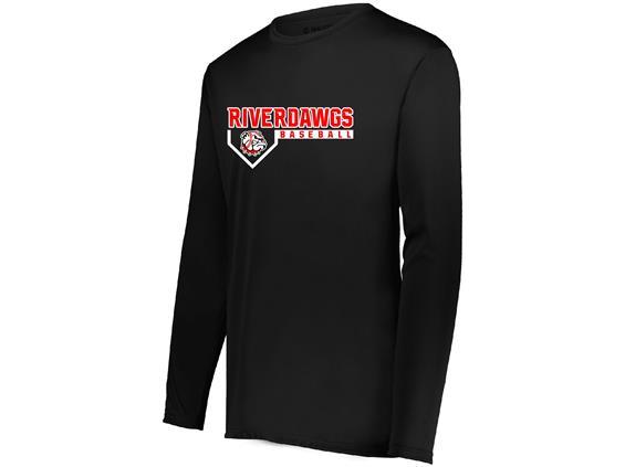 Riverdawgs Baseball LS Performance Tee