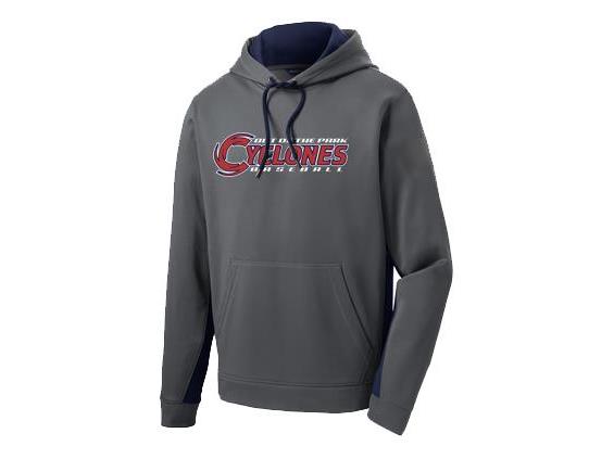 Cyclones Baseball Tackle Twill Hoodie