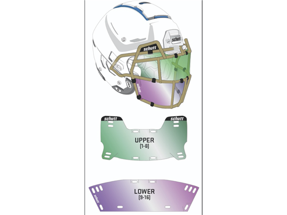 Schutt Splash Shield - Lower Set