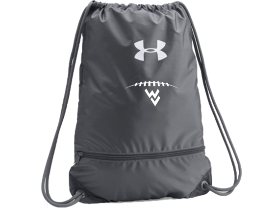 Buy the Gray Under Armour Drawstring Backpack