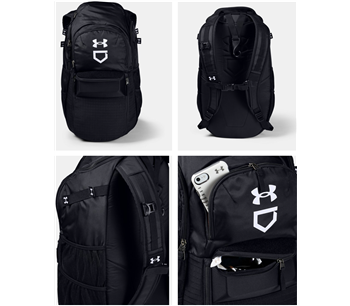 Under Armour Yard Baseball Backpack Red
