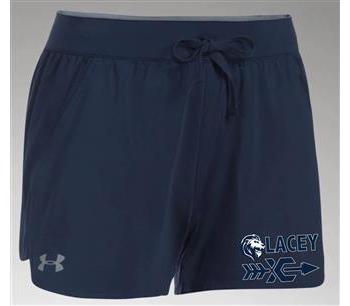 Under armour women's game best sale time shorts